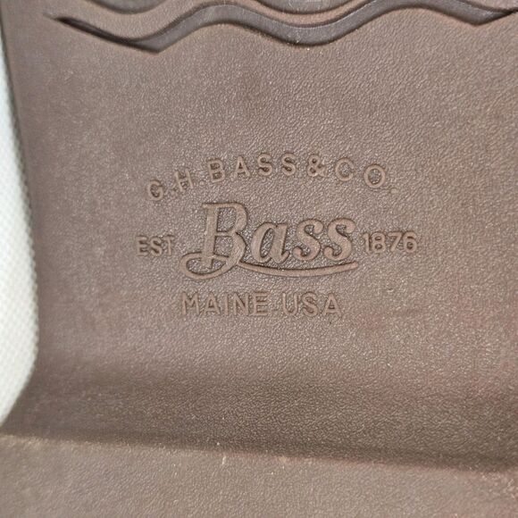 G.H. Bass Pasadena Shoes Mens Size 12 Brown Suede Oxford Casual Lace Up - Picture 16 of 16